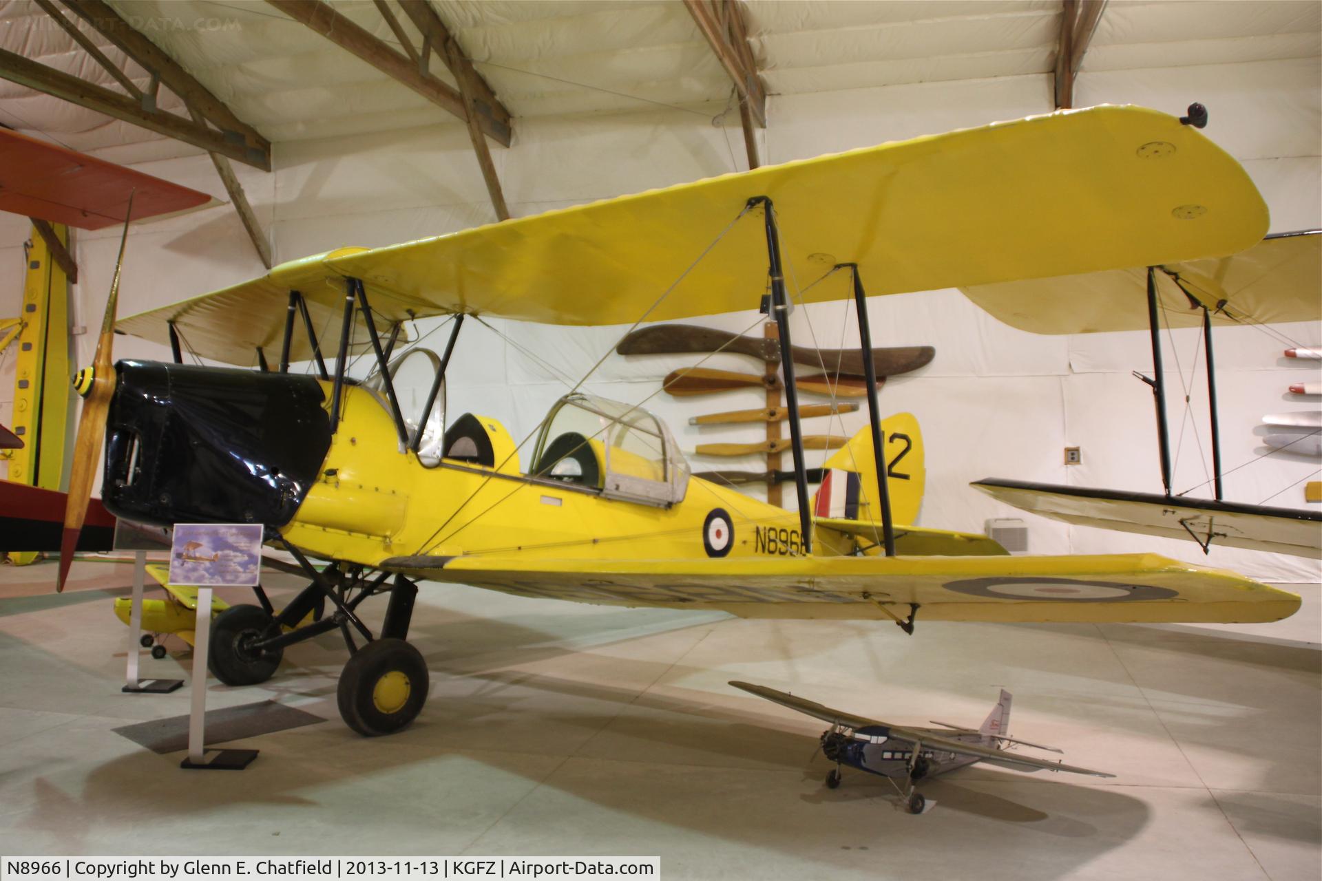N8966, 1942 De Havilland Canada DH-82C Tiger Moth C/N DHC1767, At the Iowa Aviation Museum