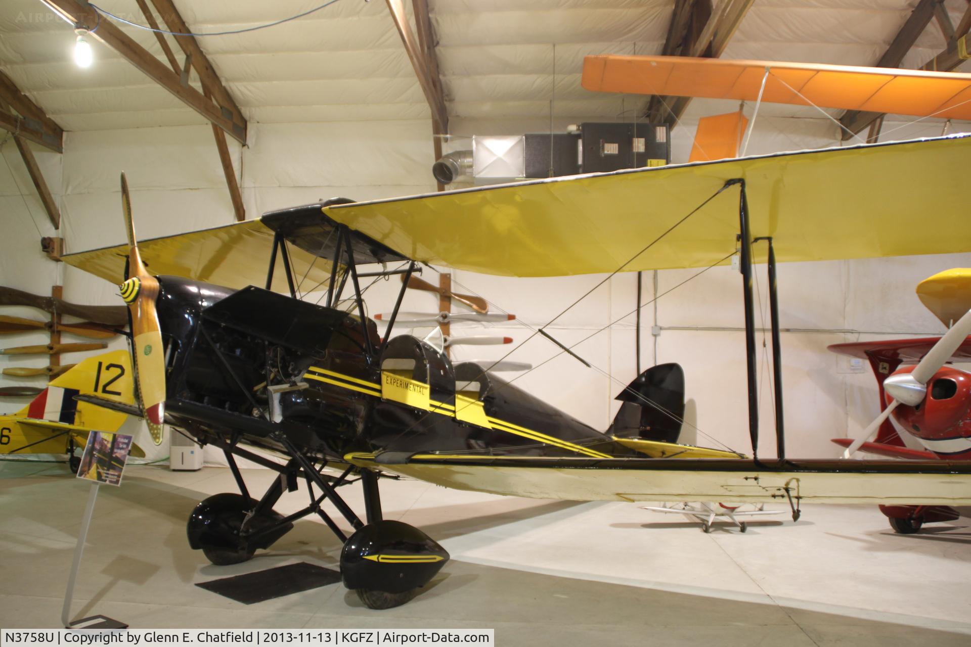 N3758U, 1941 De Havilland Canada DH-82C Tiger Moth C/N DHC1269, At the Iowa Aviation Museum