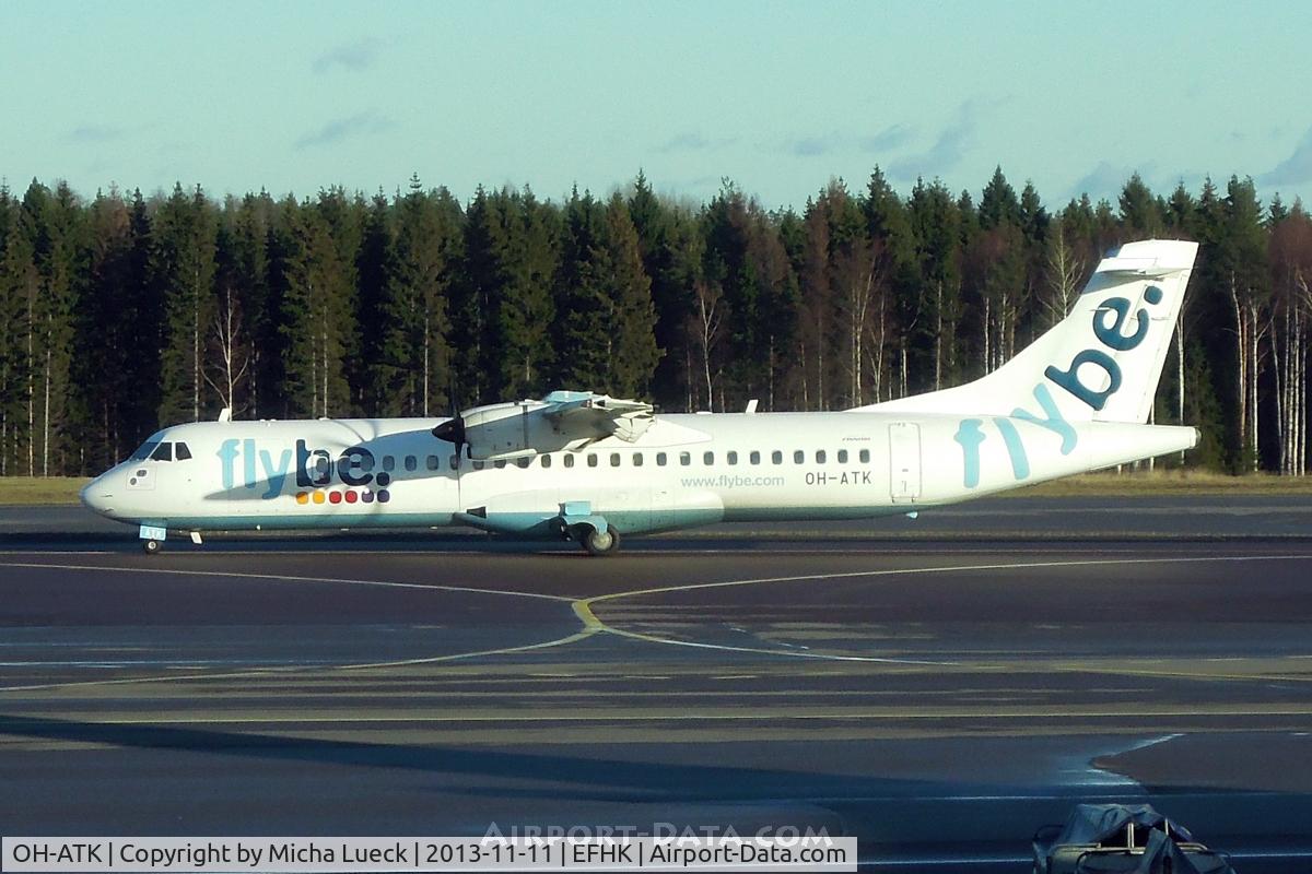 OH-ATK, 2009 ATR 72-212A C/N 848, At Vantaa