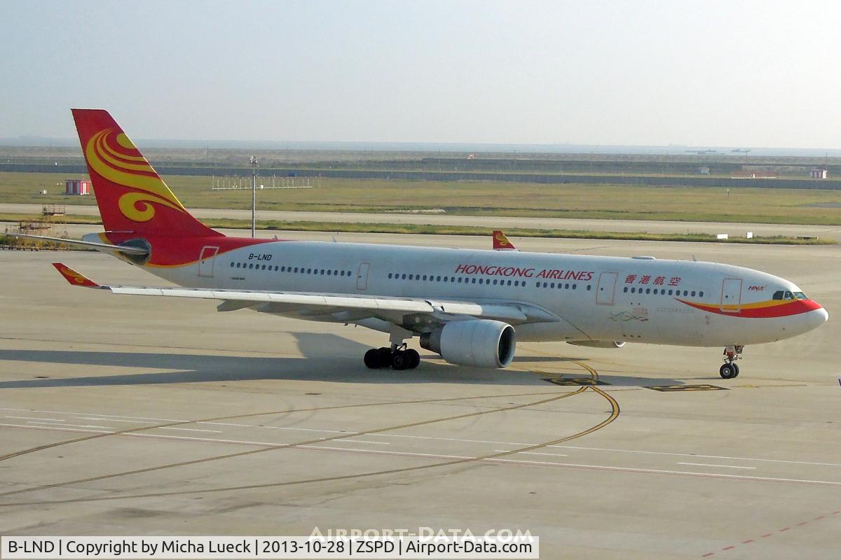 B-LND, 2010 Airbus A330-223 C/N 1042, At Pu Dong