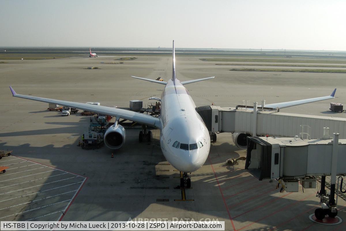 HS-TBB, 2011 Airbus A330-343X C/N 1269, At Pu Dong