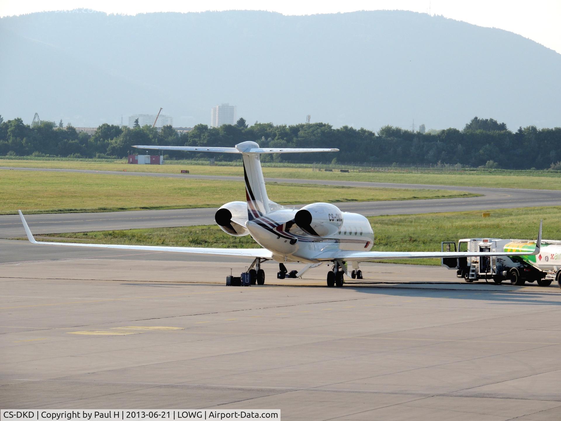 CS-DKD, 2005 Gulfstream Aerospace GV-SP (G550) C/N 5081, NetJets at LOWG