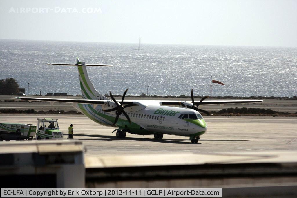 EC-LFA, 2010 ATR 72-212A C/N 902, EC-LFA in LPA