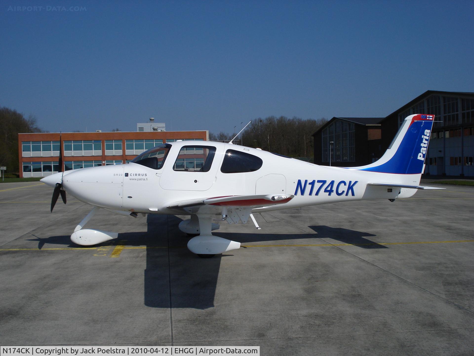 N174CK, Cirrus SR22 C/N 3630, N174CK  in Patria  colour at GRQ