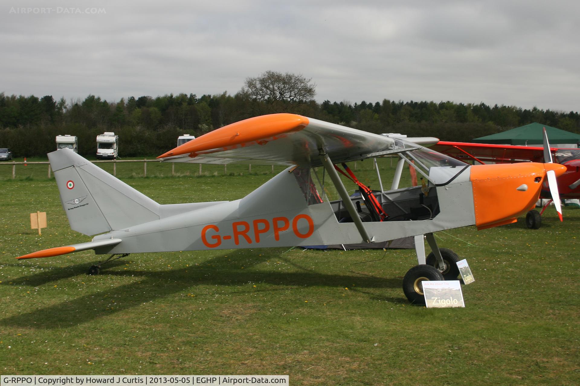 G-RPPO, 2010 Groppo Trial C/N LAA 372-15014, Privately owned. At the Microlight Trade Fair.