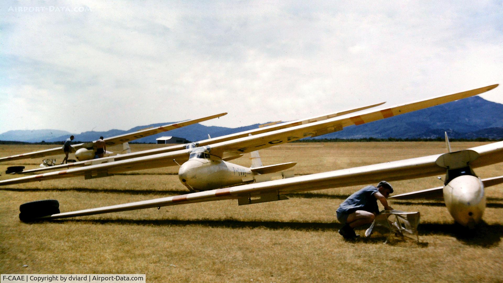 F-CAAE, Nord 2000 C/N 10401-71, Nord 2000 Saint-Auban sur Durance