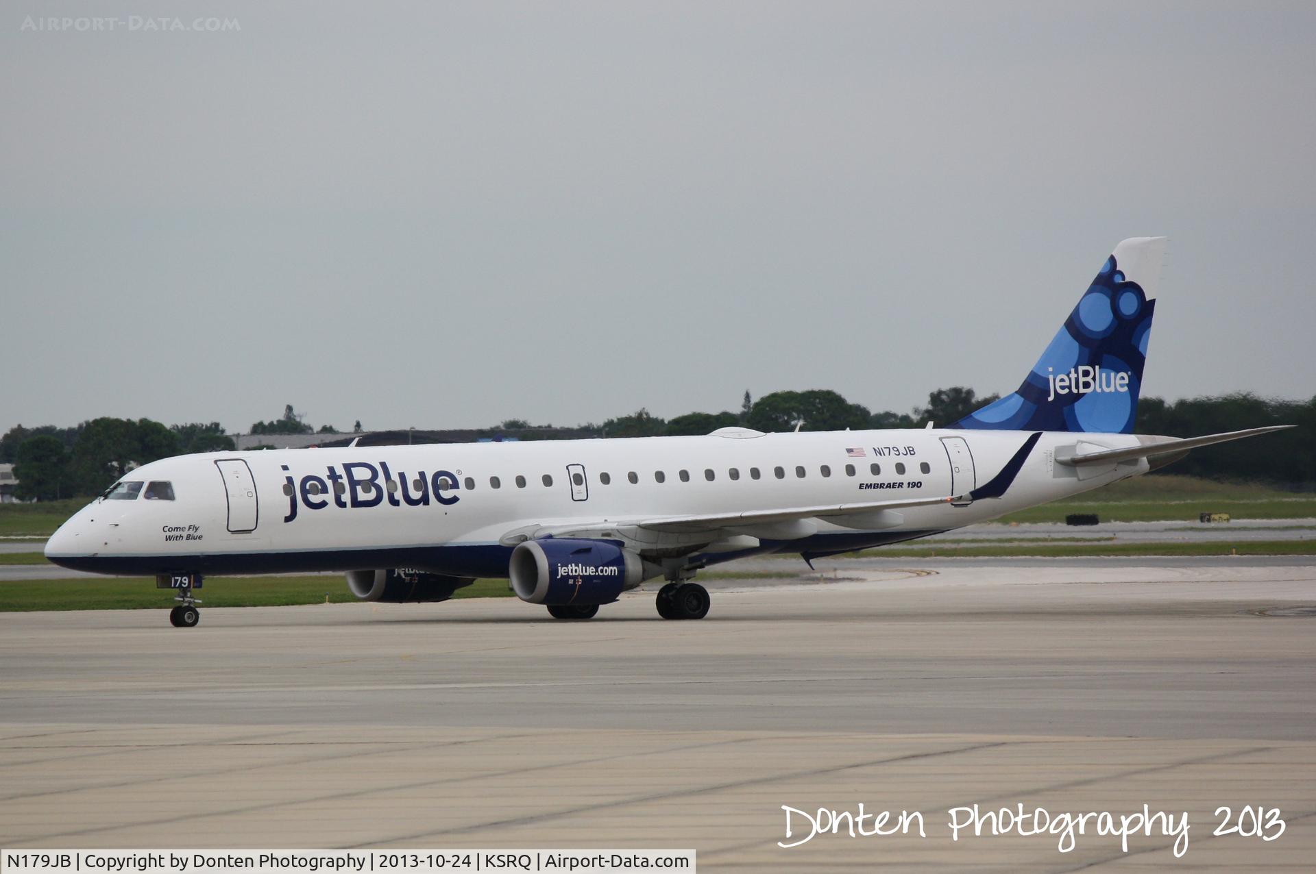 N179JB, 2005 Embraer 190AR (ERJ-190-100IGW) C/N 19000006, JetBlue Flight 164 (N179JB) 