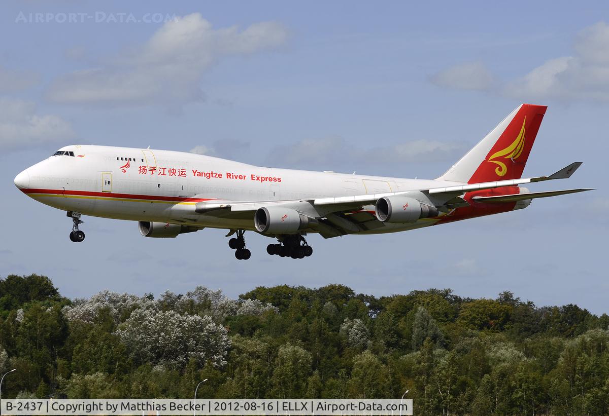 B-2437, 1991 Boeing 747-481(BDSF) C/N 25207, B-2437