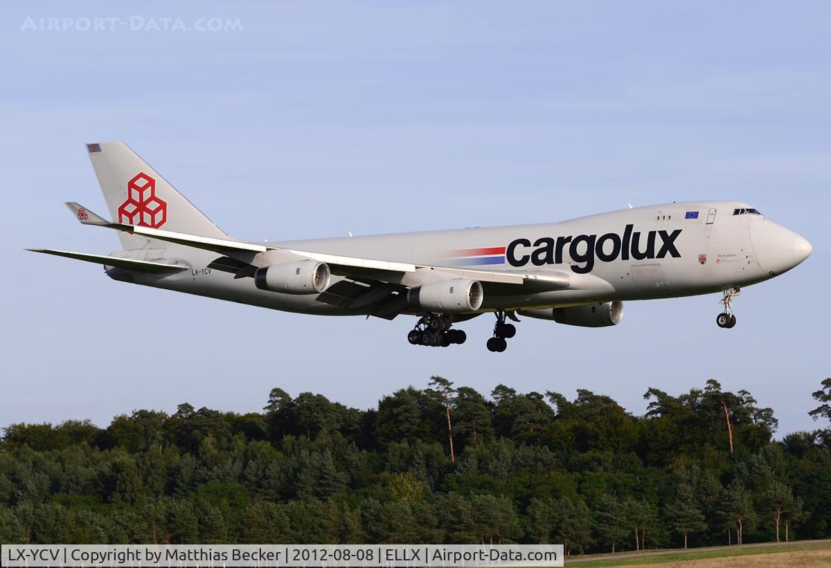LX-YCV, 2008 Boeing 747-4R7F/SCD C/N 35805/1407, LX-YCV Cargolux