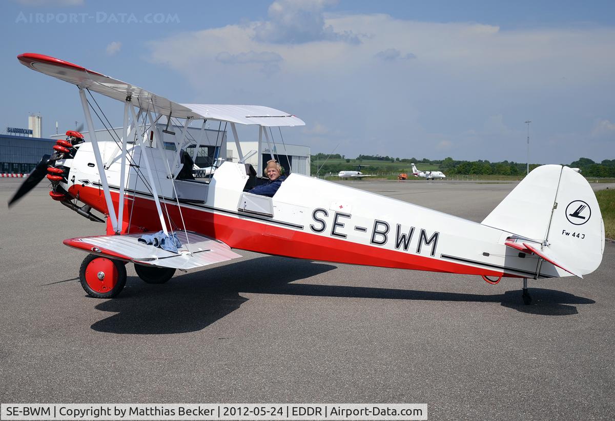 SE-BWM, 1939 Focke-Wulf Sk12 Stieglitz (Fw-44J) C/N 655, SE-BWM