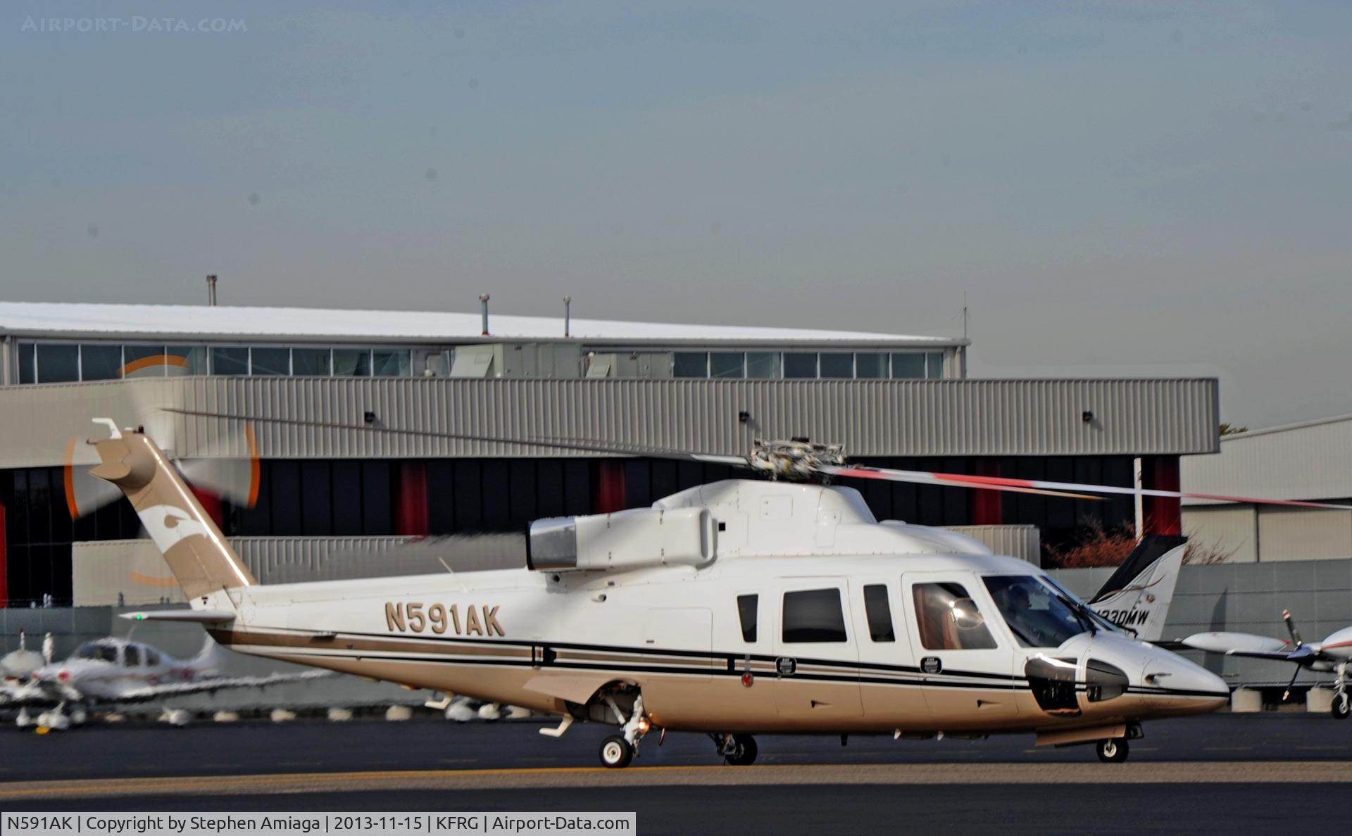 N591AK, Sikorsky S-76B C/N 760348, Atlantic Ramp