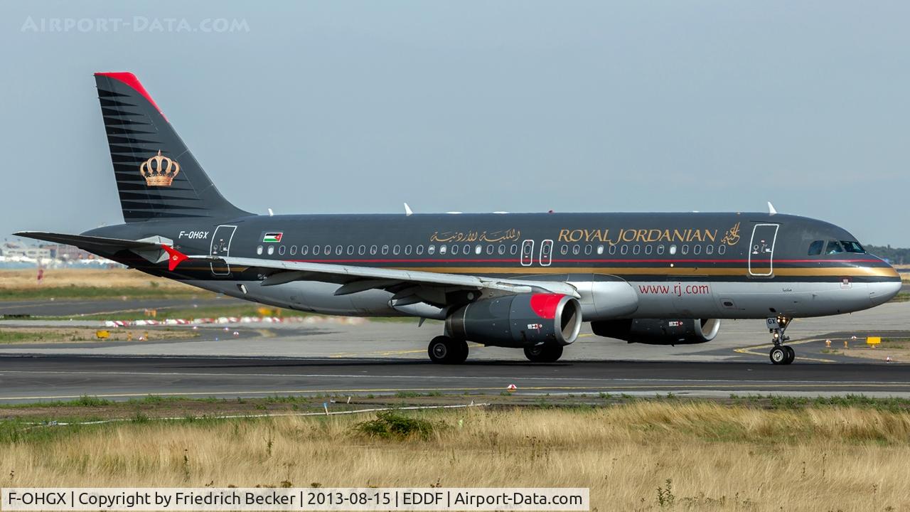 F-OHGX, 2006 Airbus A320-232 C/N 2953, departure from Frankfurt