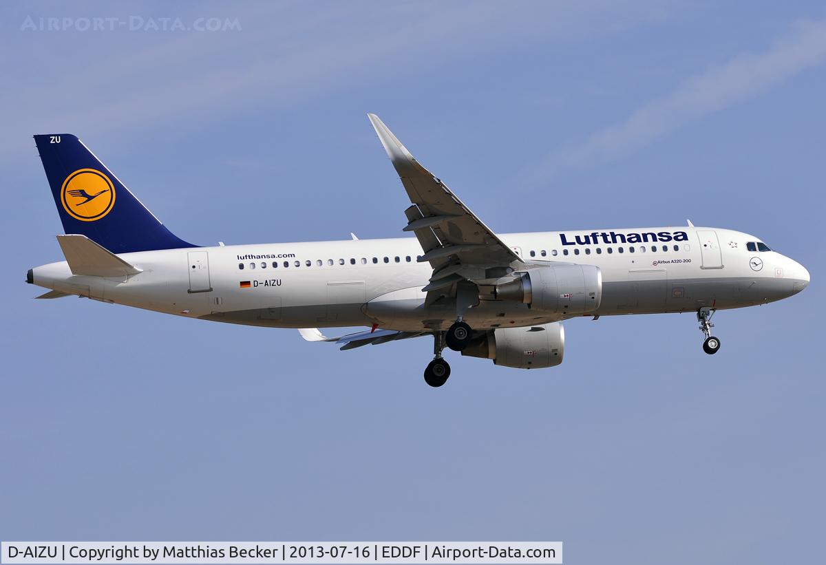 D-AIZU, 2013 Airbus A320-214 C/N 5635, D-AIZU
