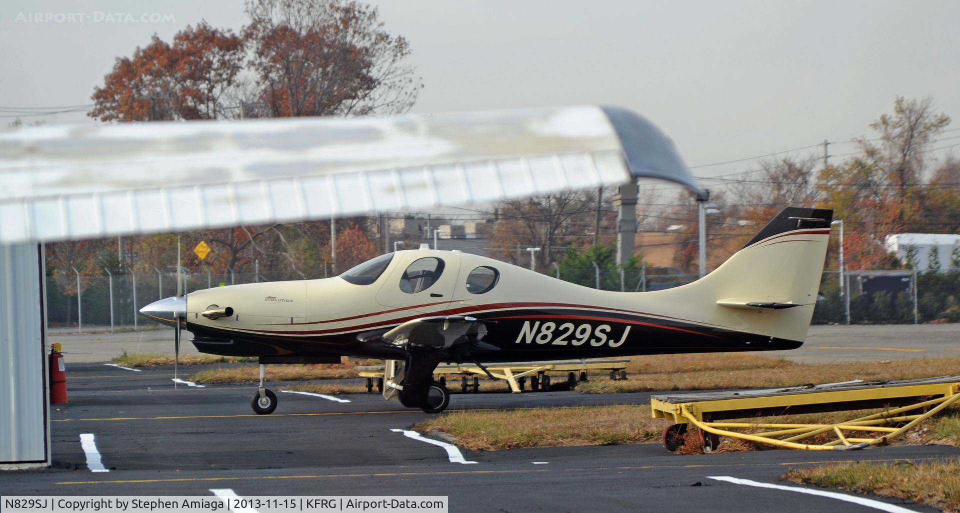 N829SJ, Lancair Evolution C/N EVO-038, Atlantic Ramp