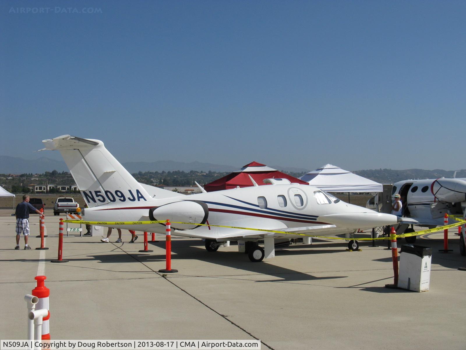 N509JA, 2007 Eclipse Aviation Corp EA500 C/N 000084, 2007 Eclipse EA500 VLJ, two P&W(C)PW610F-A Turbofans, 900lb st each, with FADEC