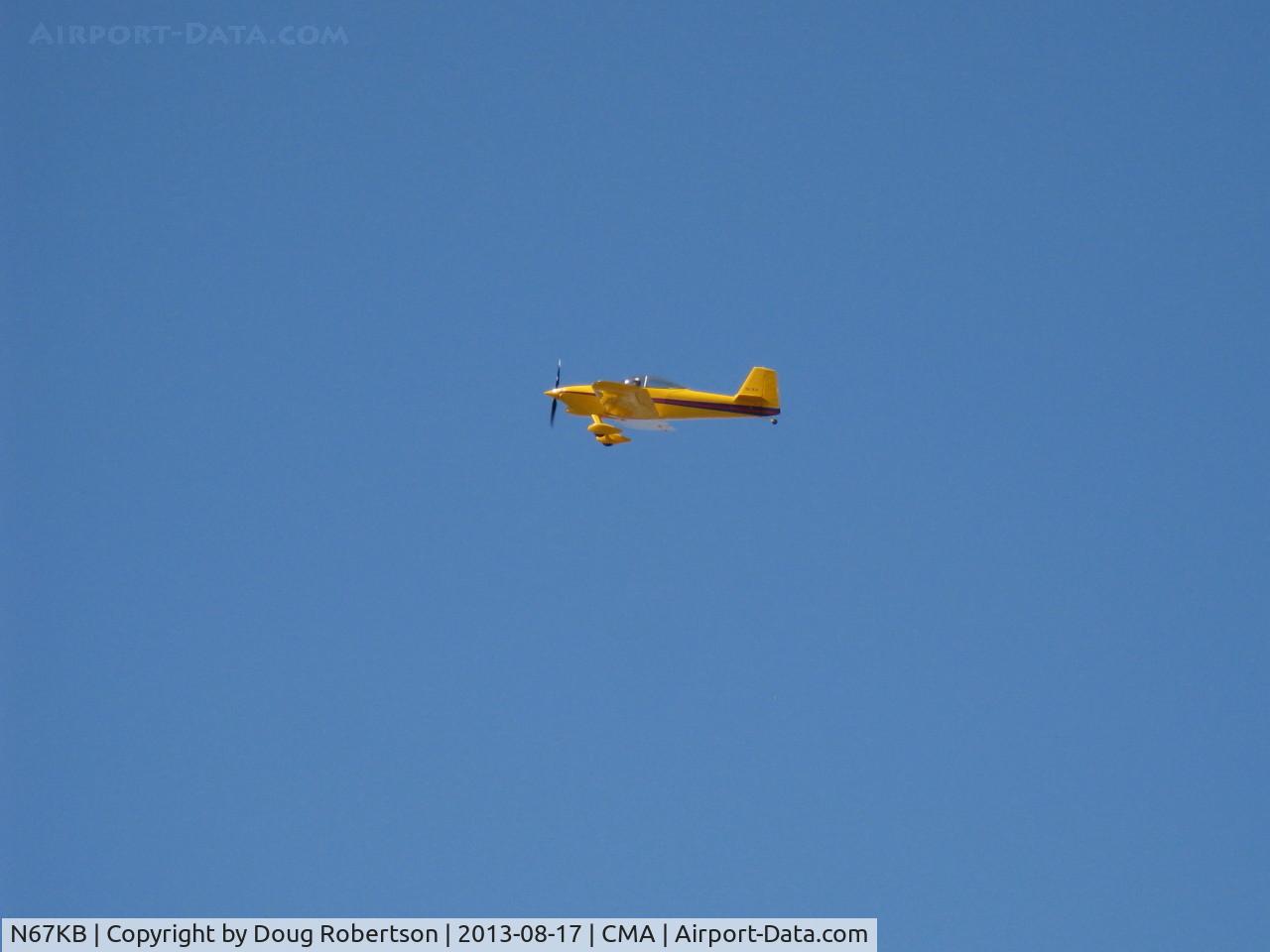 N67KB, 1991 Vans RV-4 C/N 1686, 1991 Briegleb VAN's RV-4, another high speed pass over Rwy 26