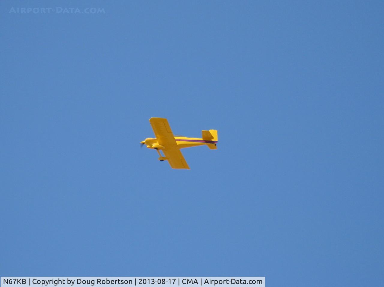 N67KB, 1991 Vans RV-4 C/N 1686, 1991 Briegleb VAN's RV-4, high speed pass over Rwy 26
