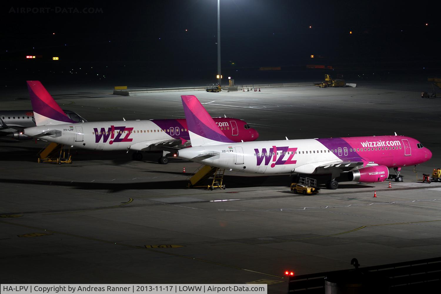 HA-LPV, 2009 Airbus A320-232 C/N 3927, Wizz Air Airbus A320 with HA-LPF in the background