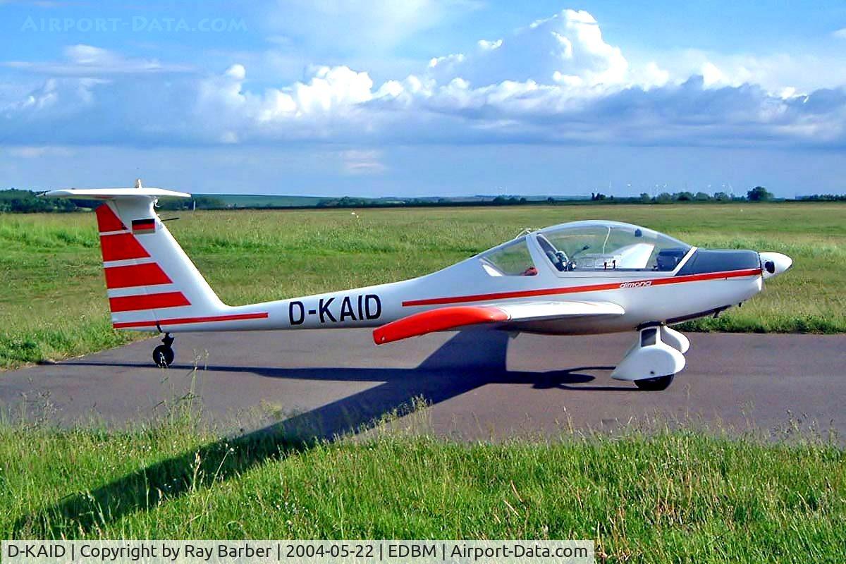 D-KAID, Hoffmann H-36 Dimona C/N 3687, Hoffmann H-36 Dimona [3687] Magdeburg~D 22/05/2004