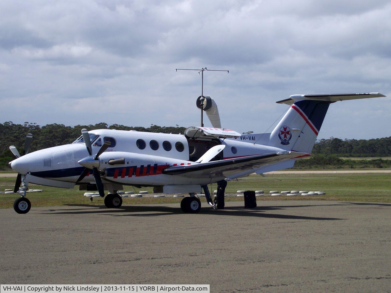 VH-VAI, 2022 Textron (Beech) B300C Super King Air (350) C/N FM-107, Air Ambulance, Victorian State Govt Australia, at Orbost Airport