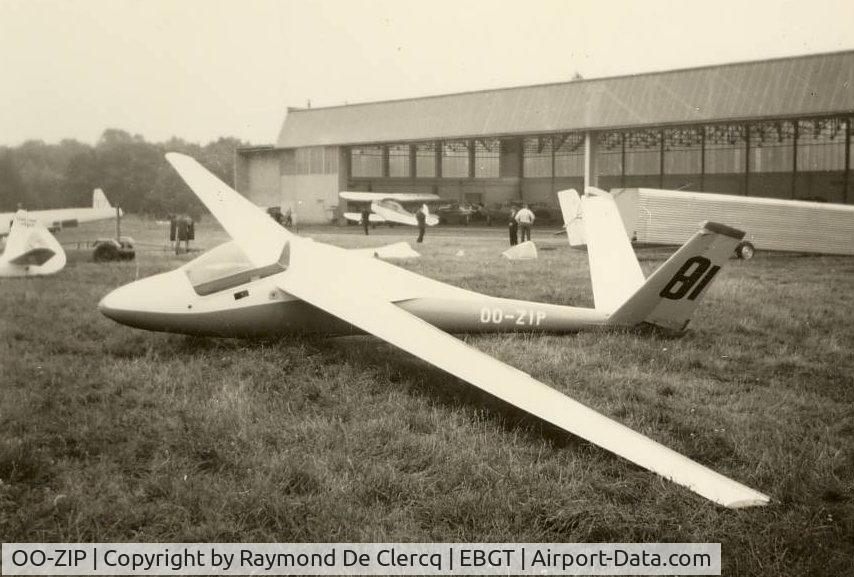 OO-ZIP, 1959 Breguet 905PS Fauvette C/N 01, Gent  13-8-1965