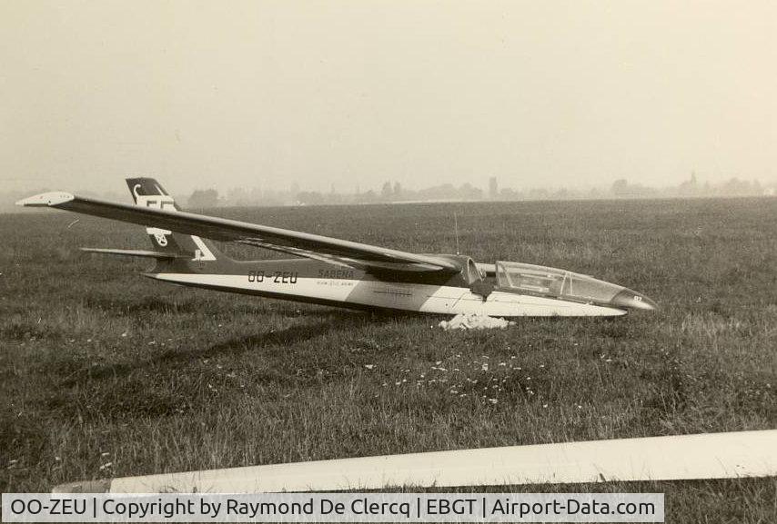 OO-ZEU, 1962 PZL-Bielsko SZD-24C Foka 2 C/N W-174, Gent 13-8-1965