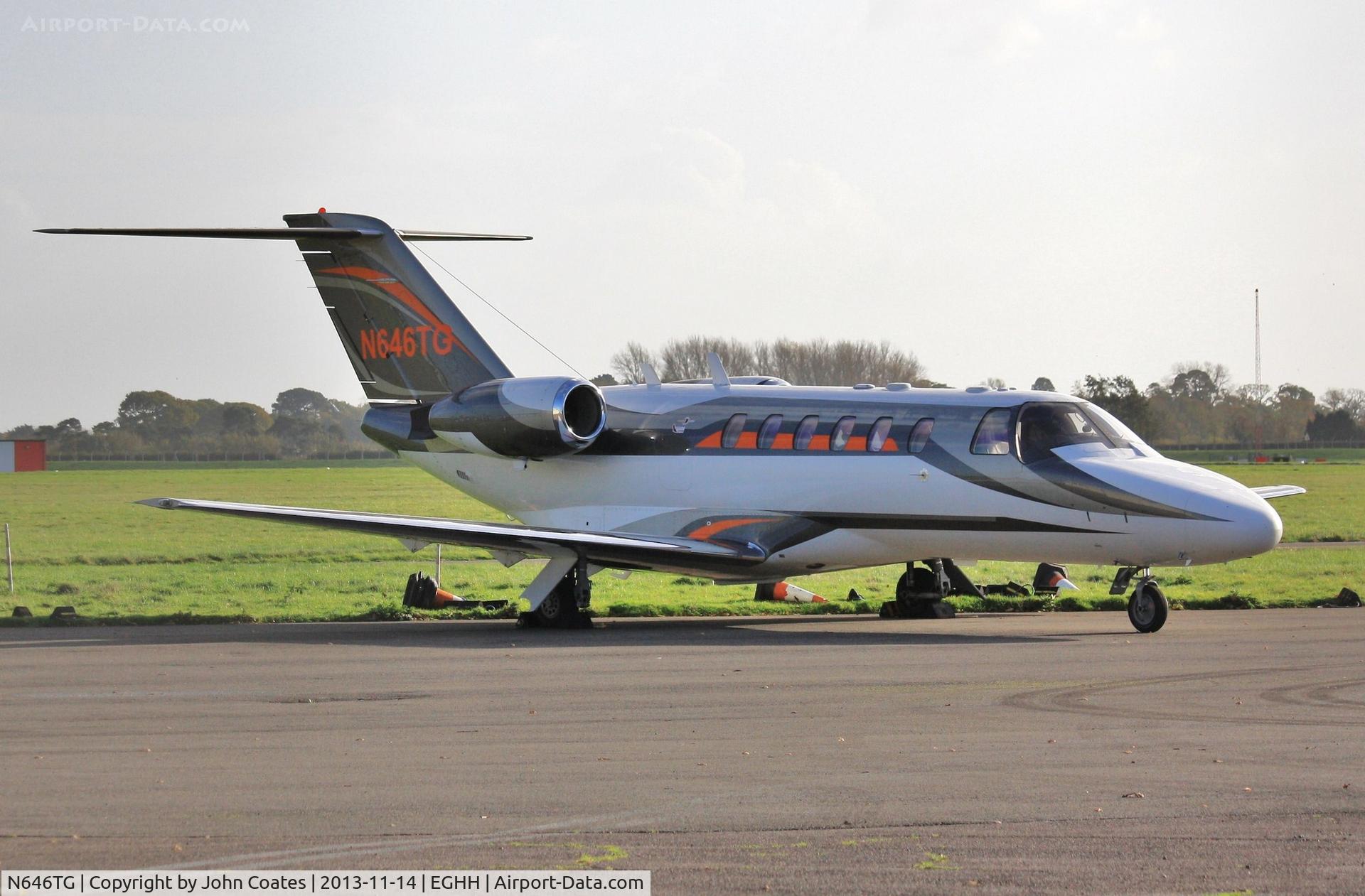 N646TG, 2003 Cessna 525A CitationJet CJ2 C/N 525A-0190, Just re-reg'd from G-OODM