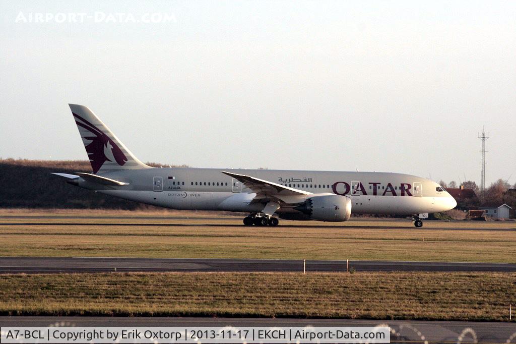 A7-BCL, 2012 Boeing 787-8 Dreamliner C/N 38330, A7-BCL in CPH