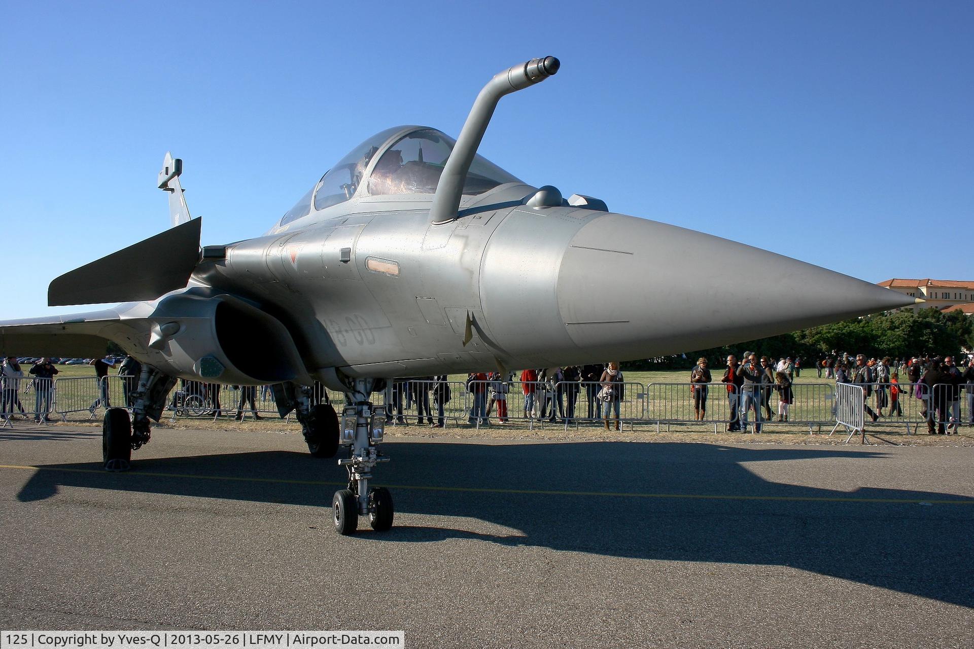 125, Dassault Rafale C C/N 125, French Air Force Dassault Rafale C (118-GD), Static Display Open Day 2013, Salon de Provence Air Base 701 (LFMY)