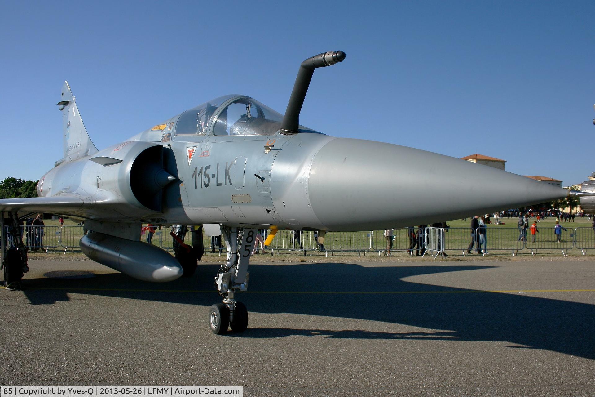 85, Dassault Mirage 2000C C/N 333, Dassault Mirage 2000 C (115-LK), Static Display Open Day 2013, Salon de Provence Air Base 701 (LFMY)
