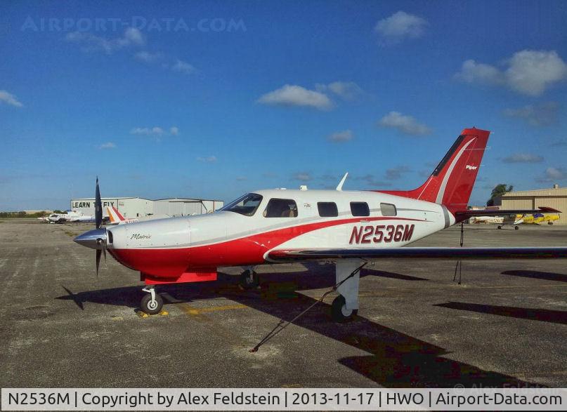N2536M, 2012 Piper PA-46R-350T Malibu Matrix C/N 4692184, @North Perry