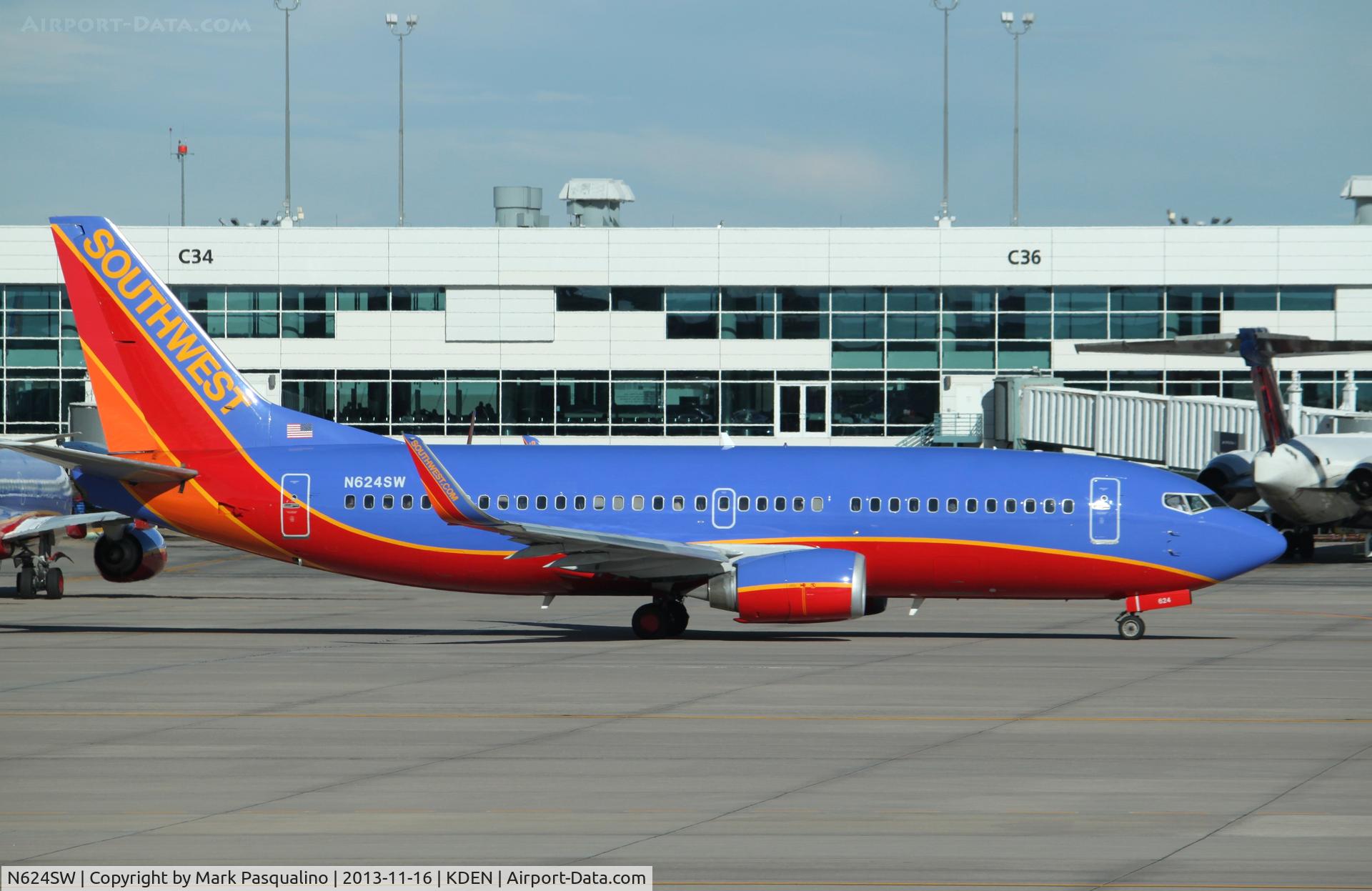 N624SW, 1996 Boeing 737-3H4 C/N 27934, Boeing 737-300