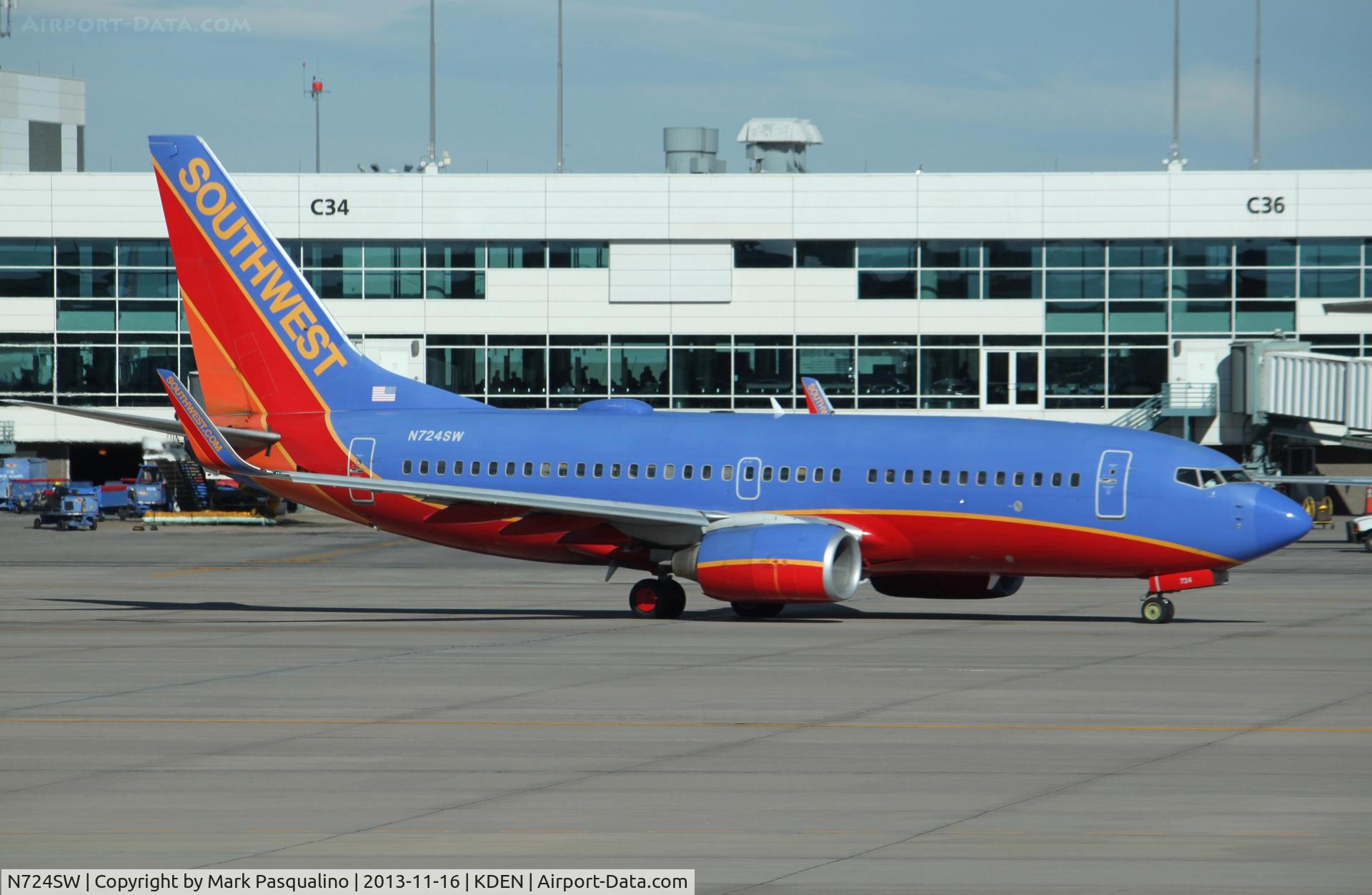 N724SW, 1999 Boeing 737-7H4 C/N 27856, Boeing 737-700