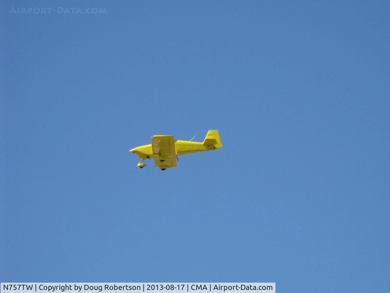 N757TW, 2002 Vans RV-6A C/N 23911, 2002 Kummer VAN's RV-6A, Lycoming O-360 188 Hp, another high speed pass over 26
