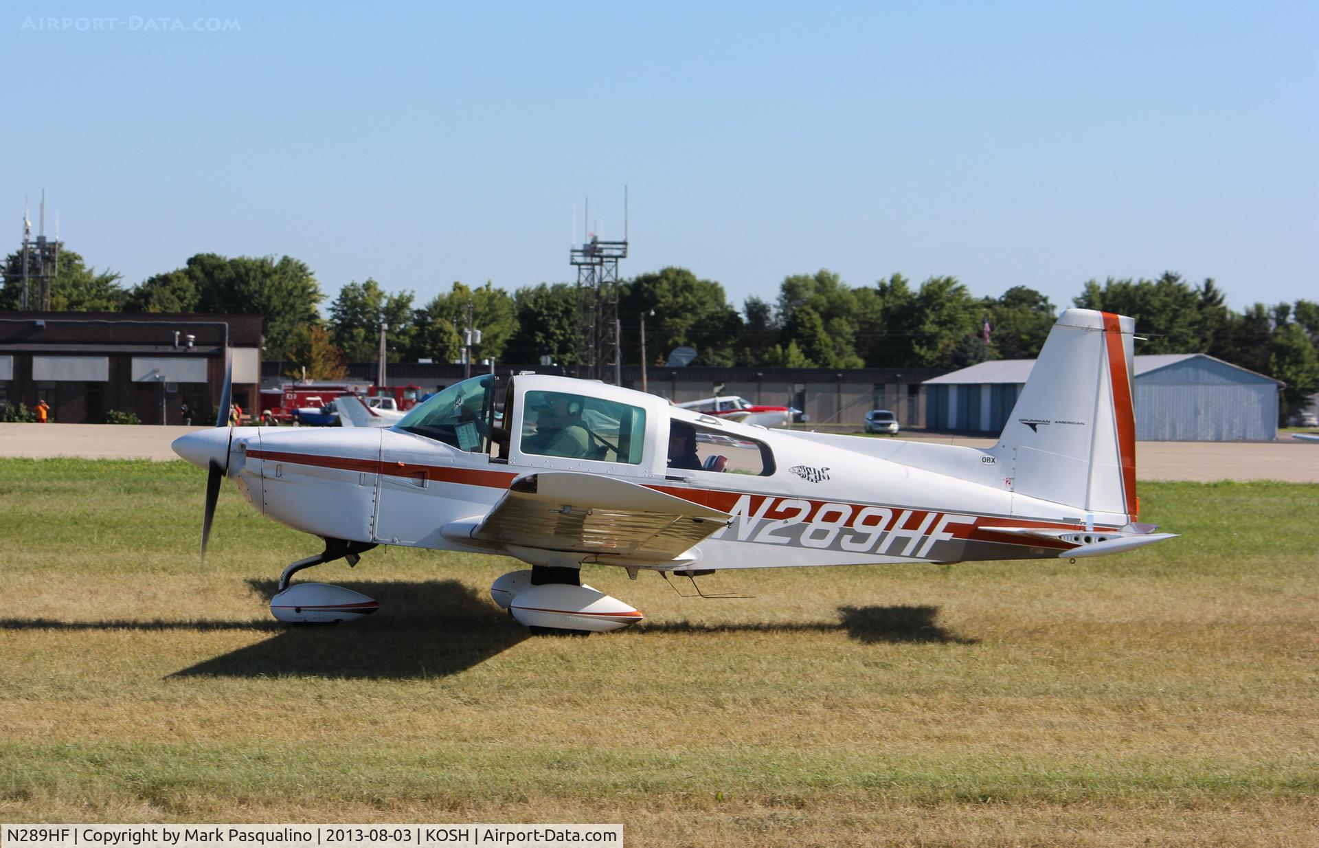 N289HF, 1977 Grumman American AA-5B Tiger C/N AA5B0686, AA-5B