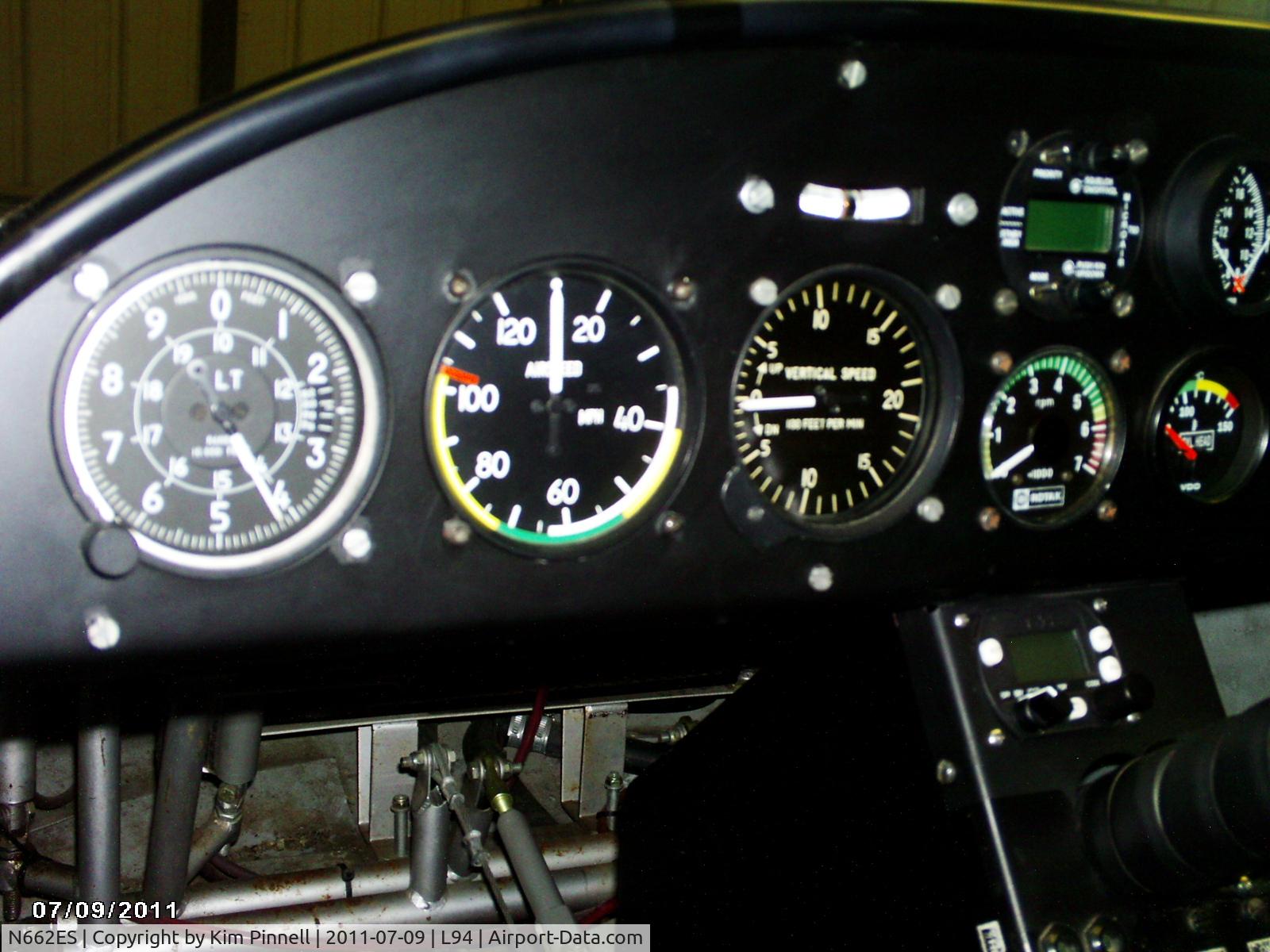 N662ES, Interplane Skyboy C/N AS-001, Dash, left side