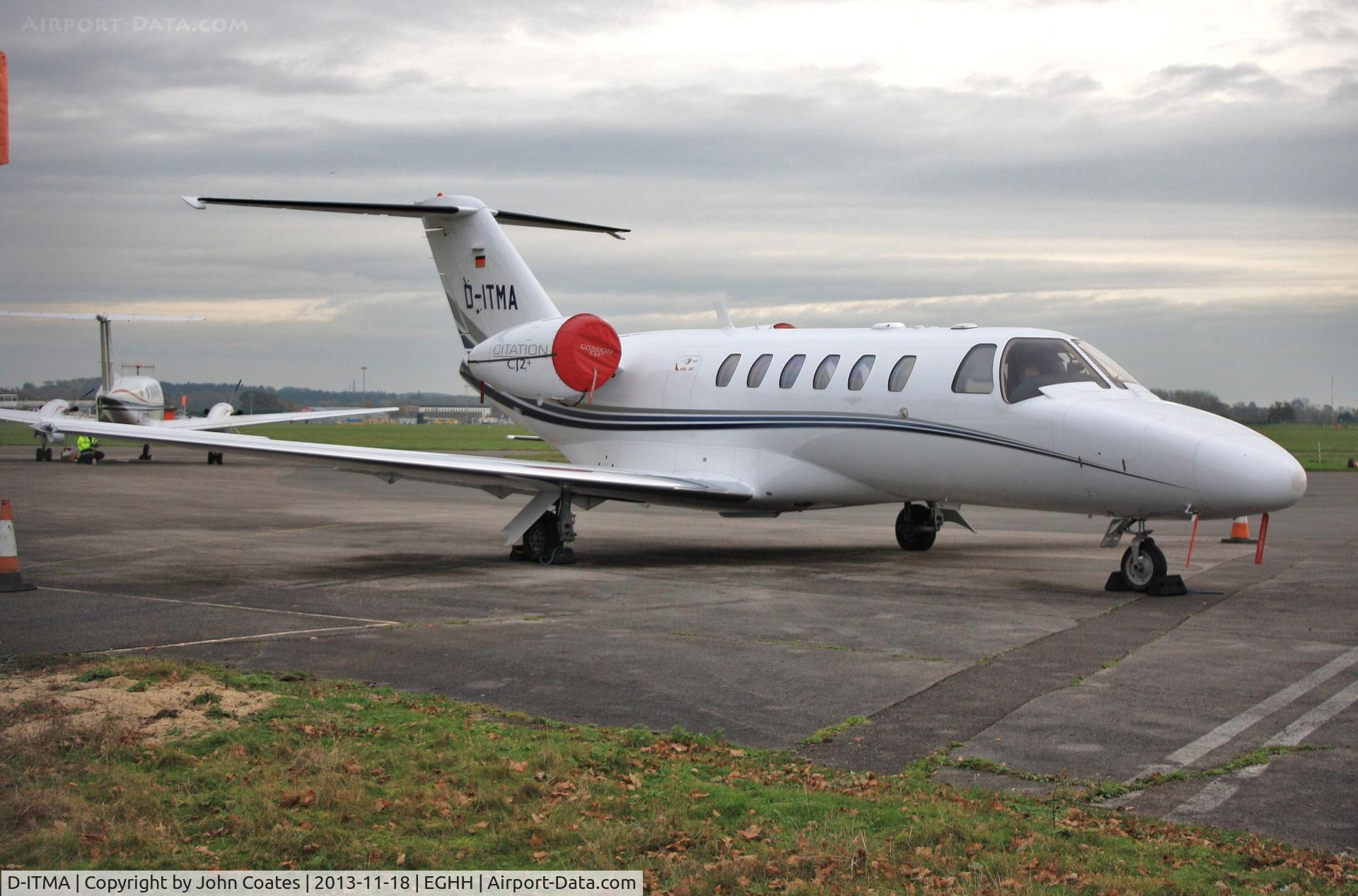 D-ITMA, 2008 Cessna 525A CitationJet CJ2+ C/N 525A-0389, Parked at Signatures