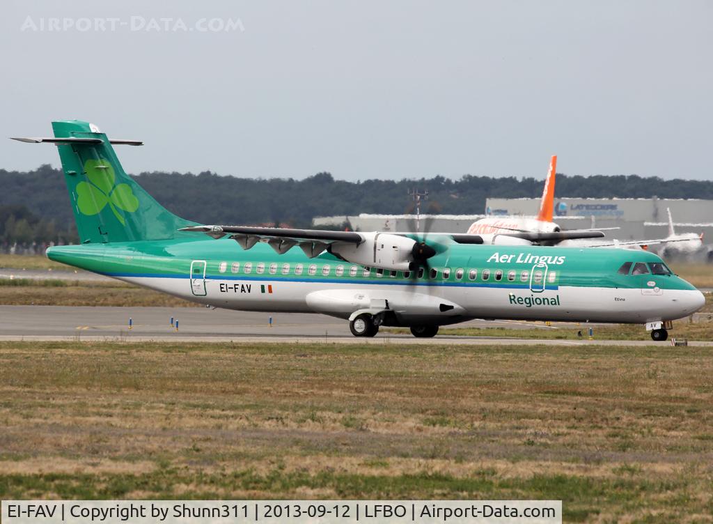 EI-FAV, 2013 ATR 72-600 (72-212A) C/N 1105, Delivery day...