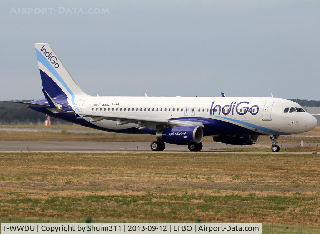 F-WWDU, 2013 Airbus A320-232 C/N 5744, C/n 5744 - To be VT-IFT