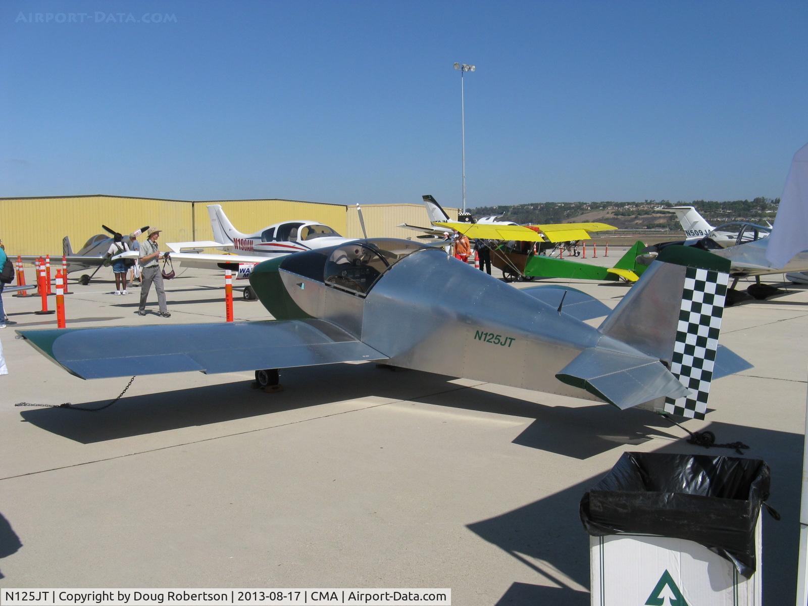 N125JT, 2012 Sonex Sonex C/N 0621, 2012 MCDANIEL SONEX, Aerovee 2.1 80 Hp