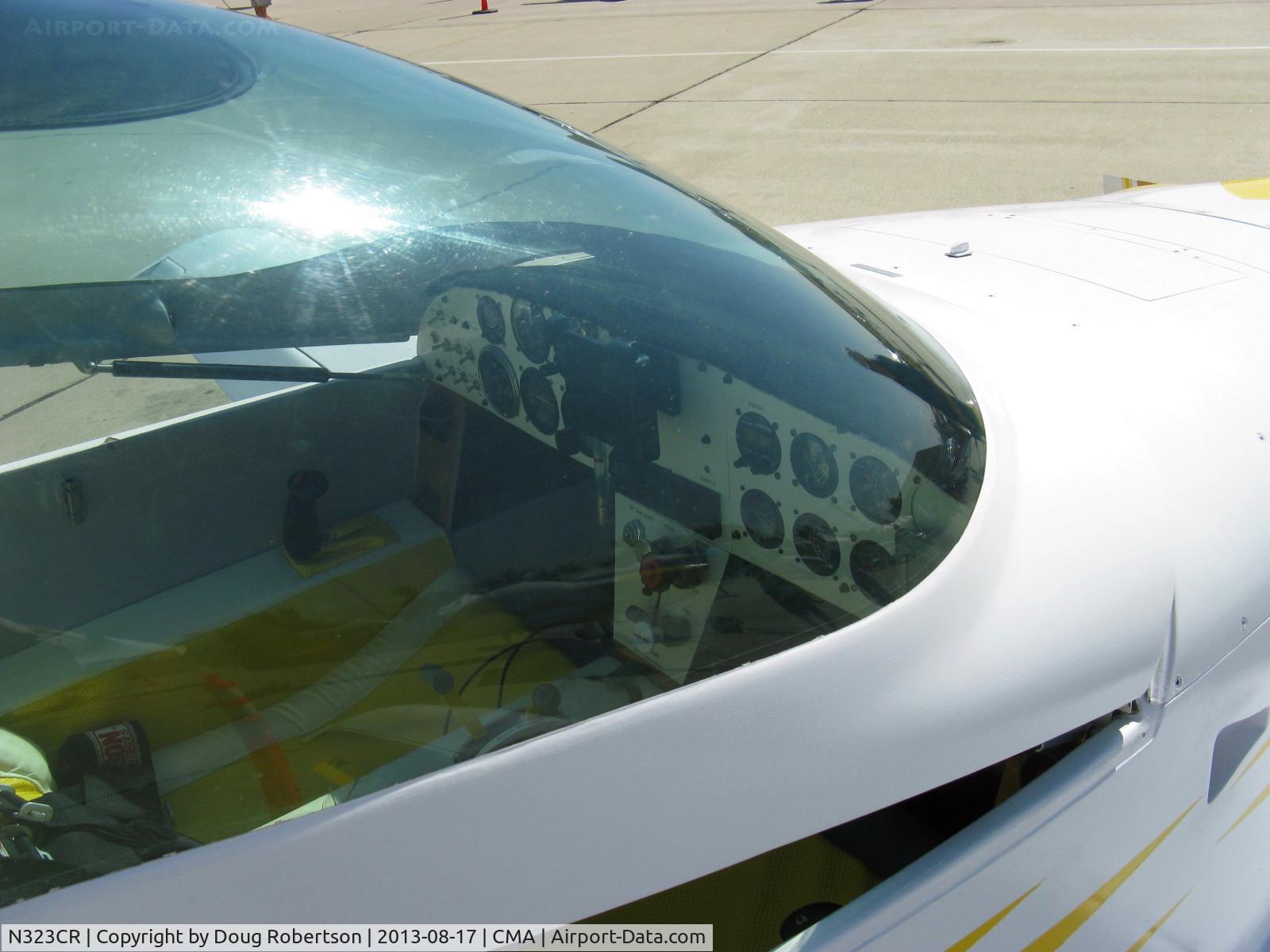 N323CR, 2013 Viking DragonFly Mark III C/N 001, 2013 Lewis DRAGONFLY MKIII canard, panel, Experimental class
