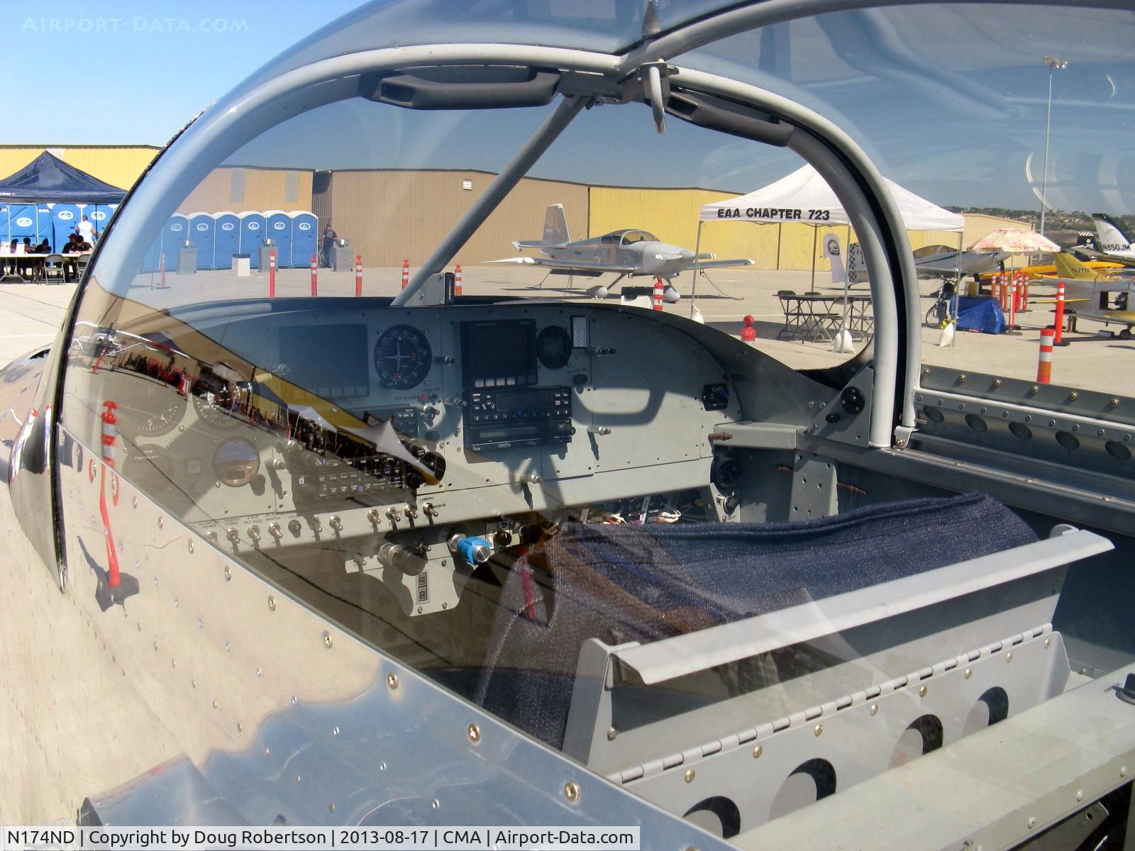 N174ND, Vans RV-7A C/N 71485, Howald VAN's RV-7A, Aerosport IO-360-B1 180 Hp, in build, panel