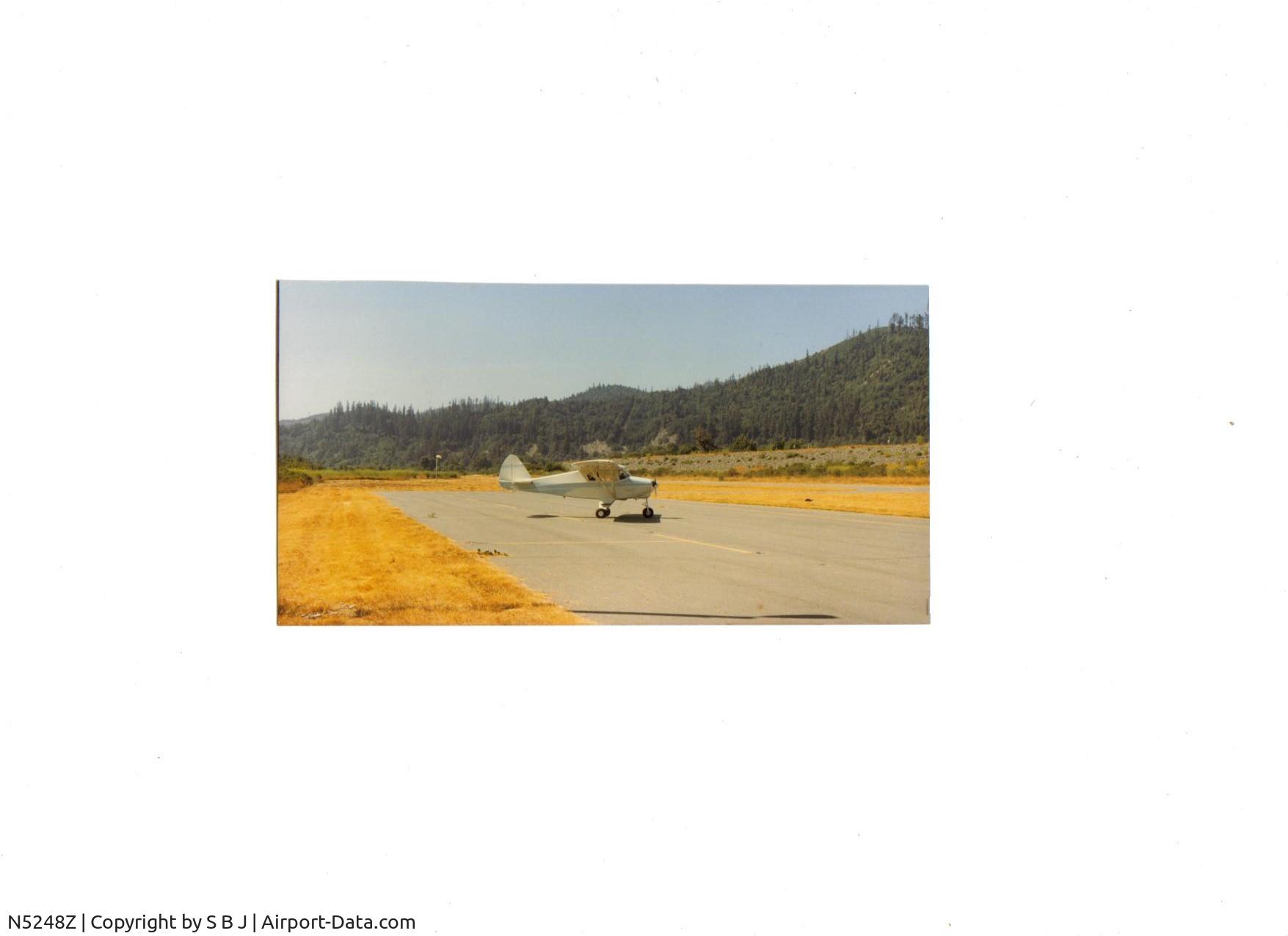 N5248Z, 1961 Piper PA-22-108 Colt C/N 22-8931, Picture of 48Z in northern ca in 1986