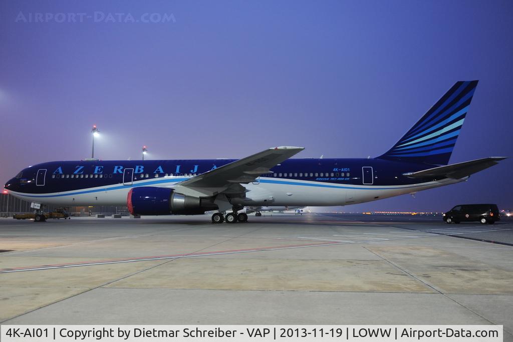 4K-AI01, 2010 Boeing 767-32L/ER C/N 40342, Azerbaijan Boeing 767-300