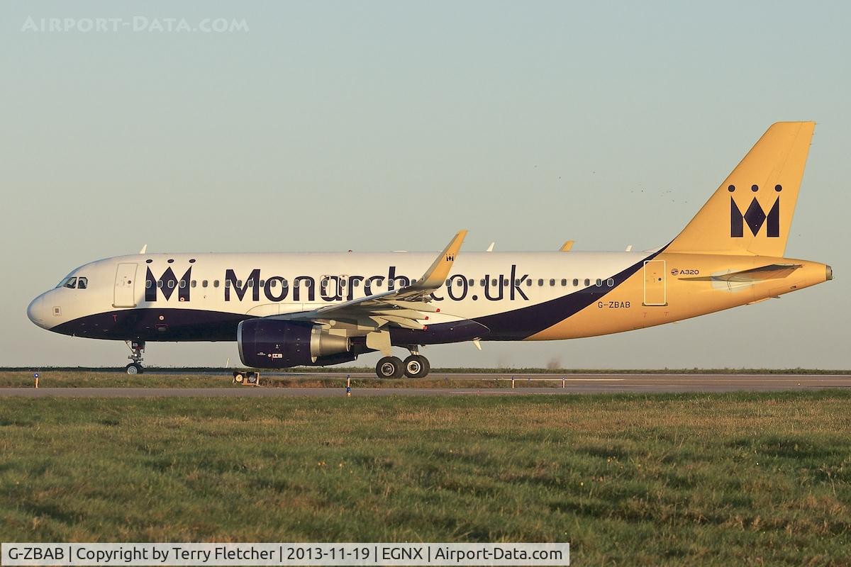 G-ZBAB, 2013 Airbus A320-214 C/N 5581, 2013 Airbus A320-214, c/n: 5581 of Monarch Airlines