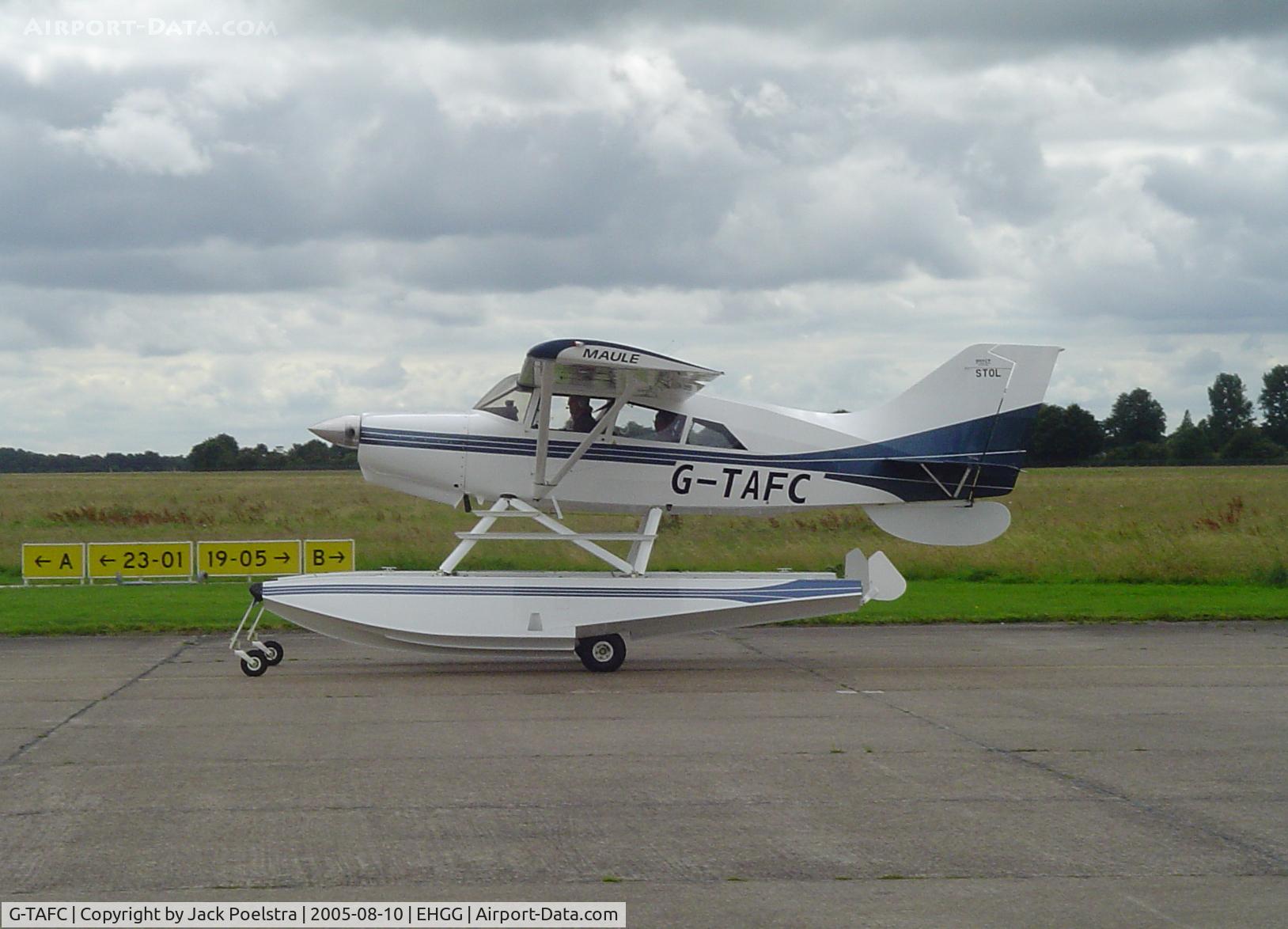 G-TAFC, 2000 Maule M-7-235B Super Rocket C/N 23062C, Maule G-TAFC at Groningen airport