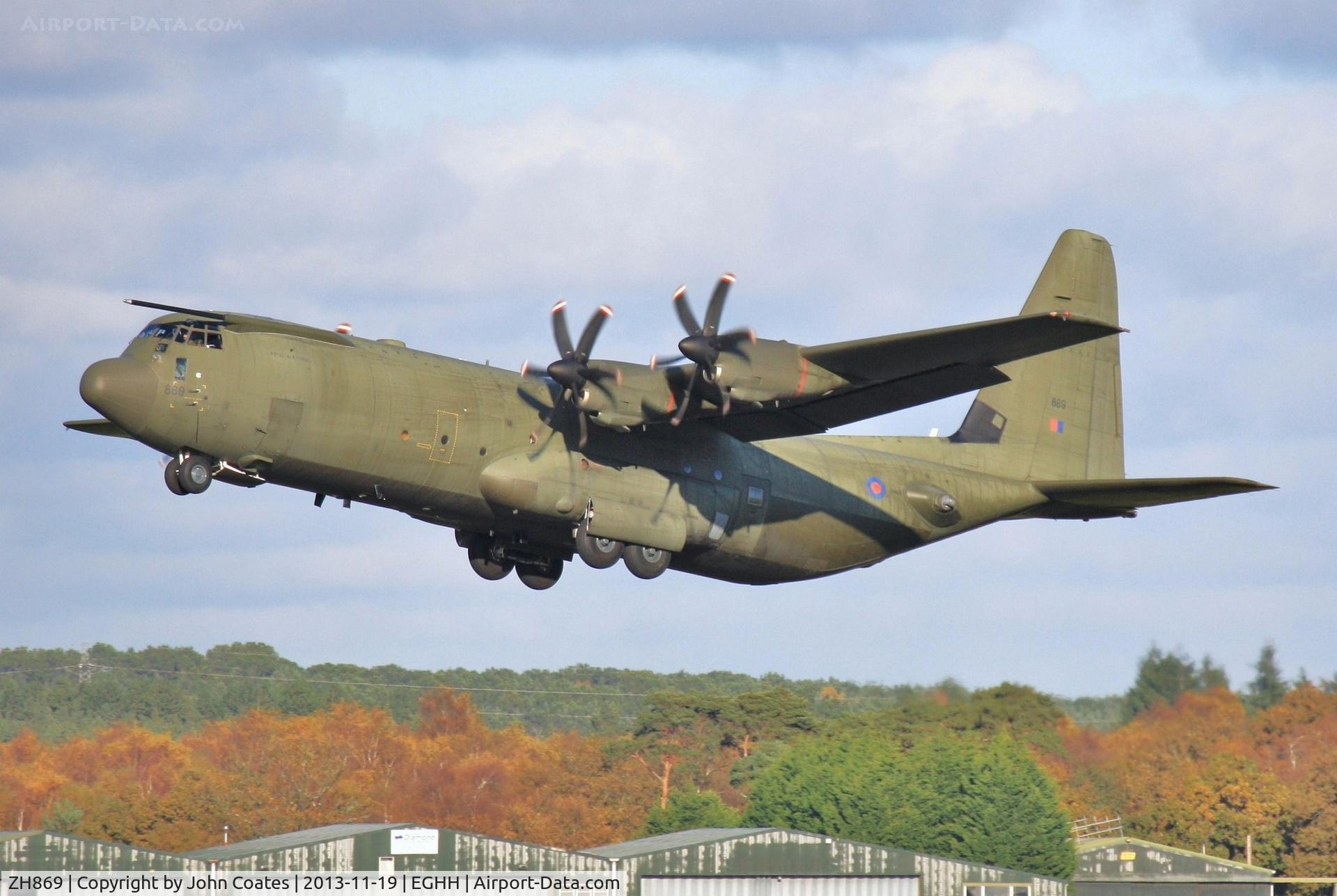 ZH869, 1997 Lockheed Martin C-130J-30 Hercules C.4 C/N 382-5444, Departs back to Brize Norton