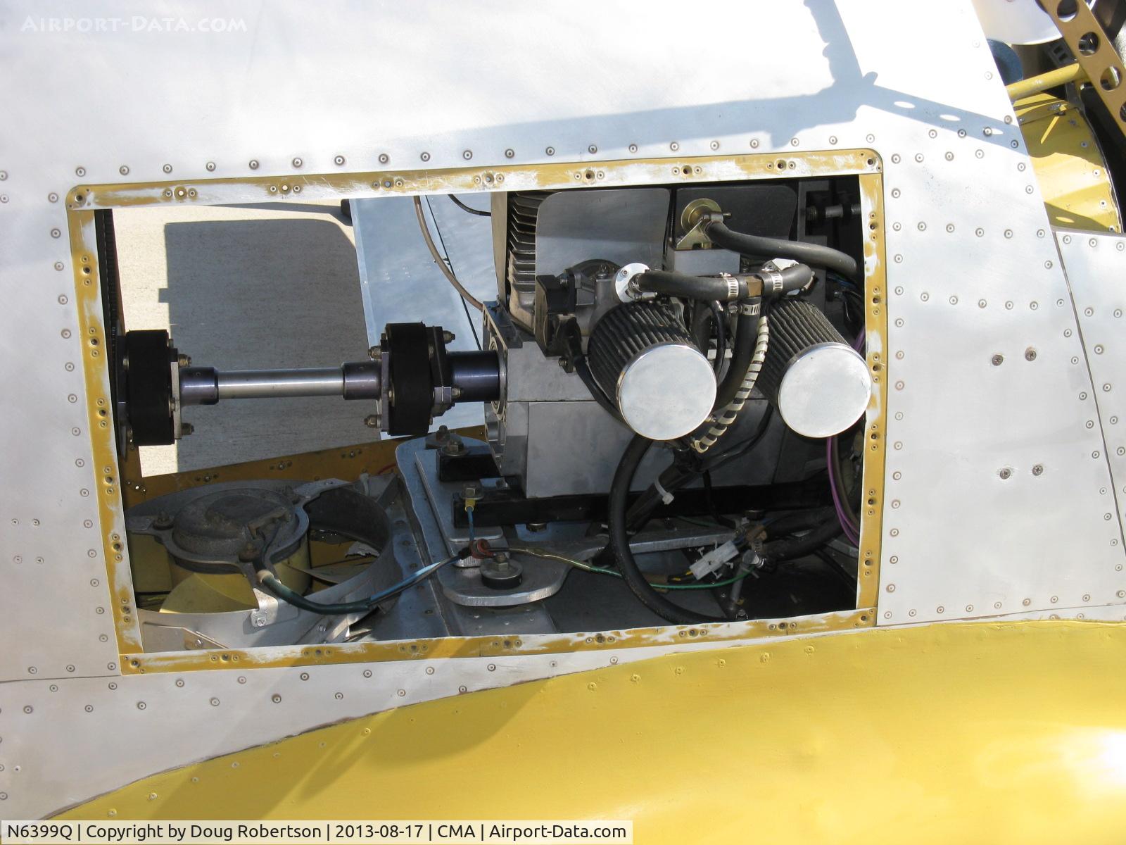 N6399Q, Bede BD-5B C/N 4986, 1999 Loomis BD-5B, Hirth 2706 68 Hp pusher engine