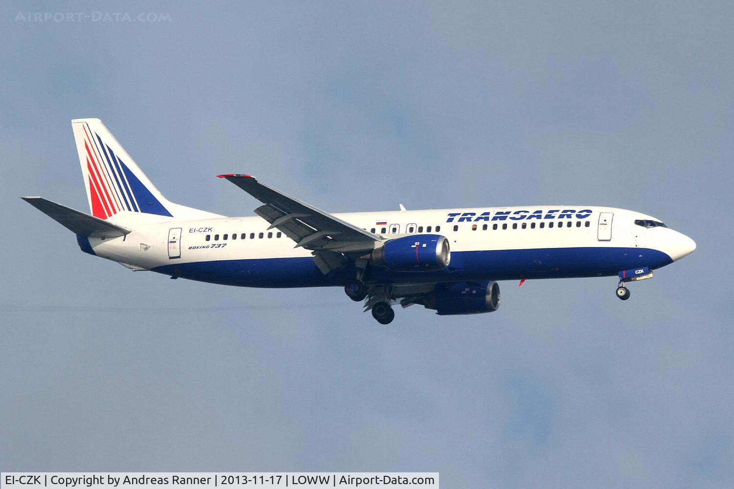 EI-CZK, 1989 Boeing 737-4YO C/N 24519, Transaero Boeing 737