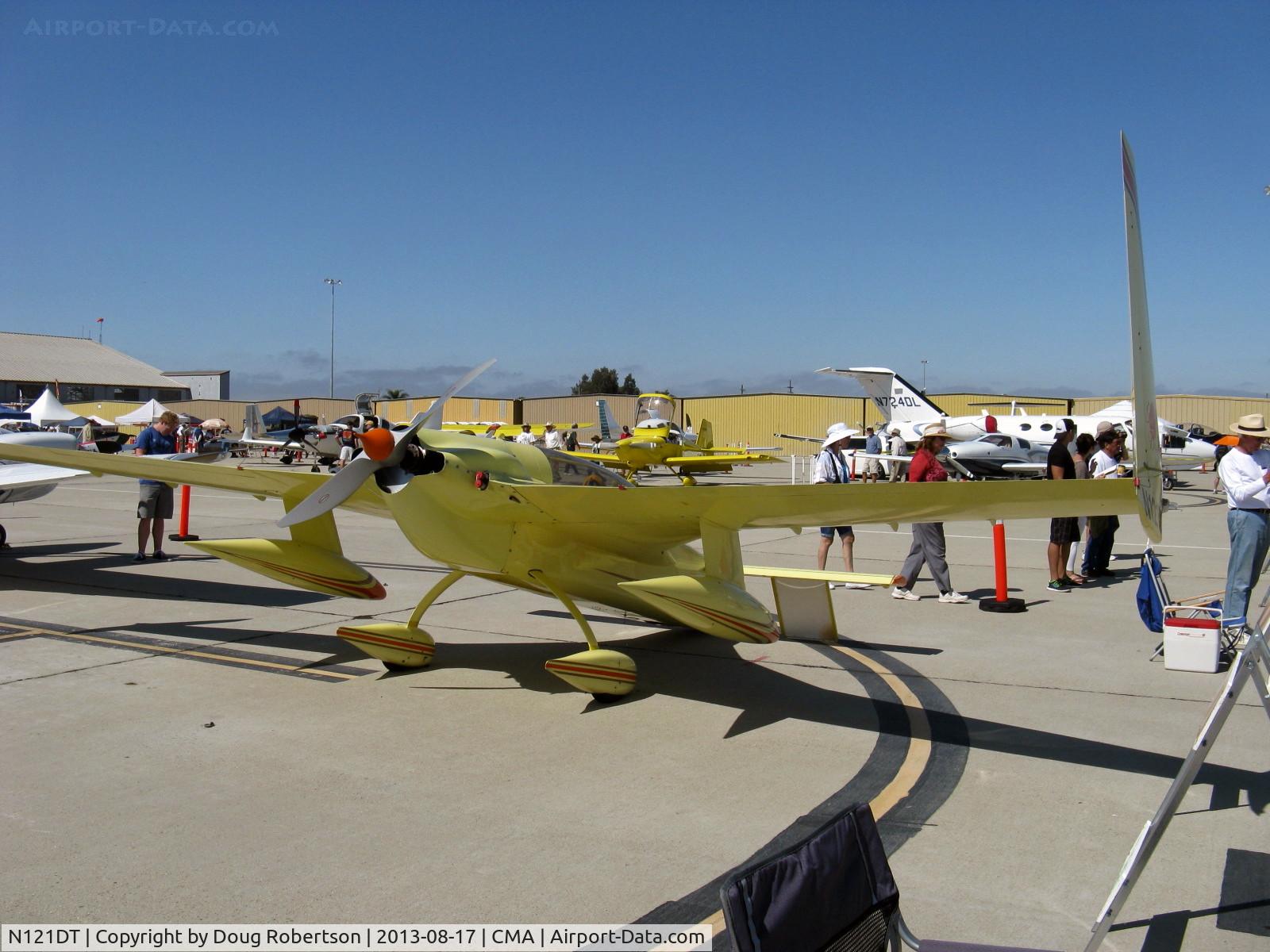 N121DT, 1988 Rutan Long-EZ C/N 1569, 1988 Timms LONG EZ pusher canard, Lycoming O-320-A with 9.0 to 1 pistons 160 Hp. Burt Rutan design, nose gear retractable in flight, removable cargo pods under wings